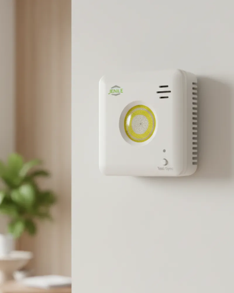 Interconnected smoke detector